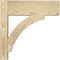 Ekena Millwork Thorton Block Rough Sawn Outlooker, Douglas Fir, 6"W x 16"D x 16"H OUT06X16X16THR05RDF - alternate 4